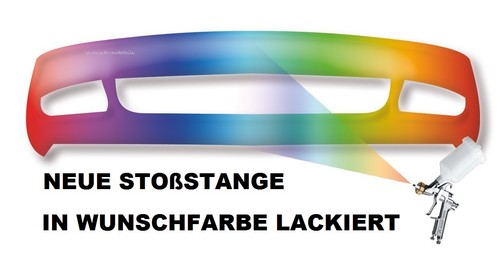 Stoßstange vorn lackiert - vorn,