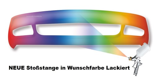 Stoßstange vorn lackiert - vorn,